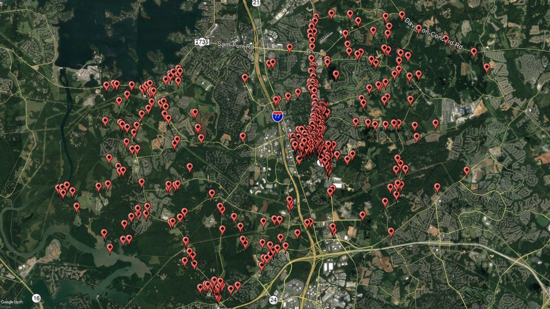 huntersville survey map